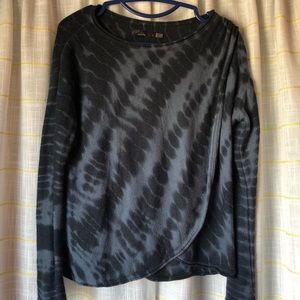 Prana small S sweater tie dye